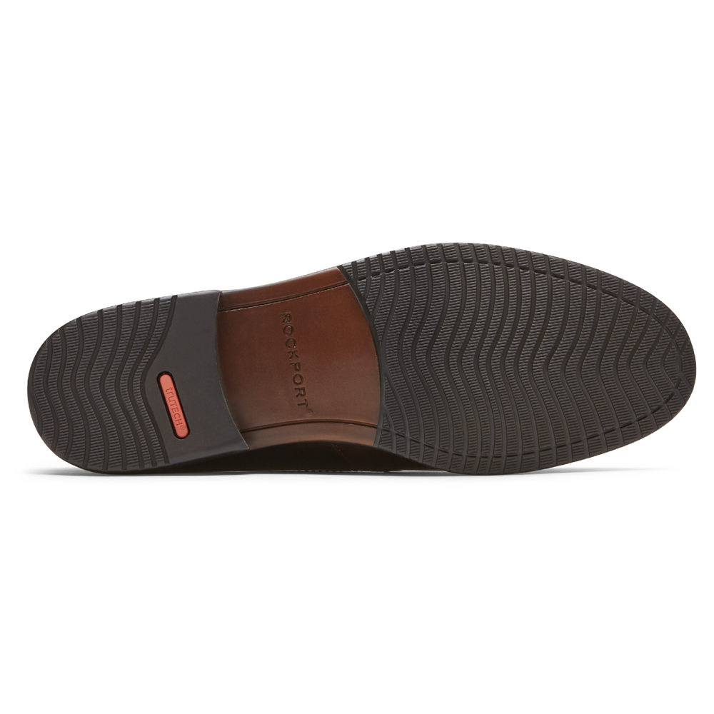 Sapato Vela Rockport Homem Marrom Escuro - Classic Lite 2 Venetian - 56748PYEH